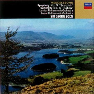 MENDELSSOHN-BARTHOLDY - Solti - Symphonie n°3 en la mineur op.56 'Schott import Japon..